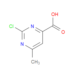2-CHLORO-6-METHYLPYRIMIDINE-4-CARBOXYLIC ACID - Click Image to Close