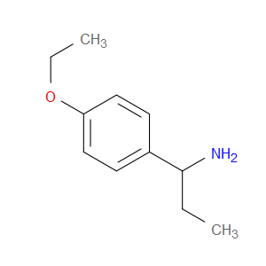 1-(4-ETHOXYPHENYL)PROPAN-1-AMINE