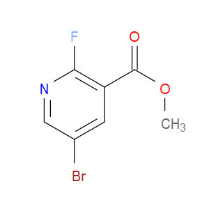 METHYL 5-BROMO-2-FLUORONICOTINATE - Click Image to Close