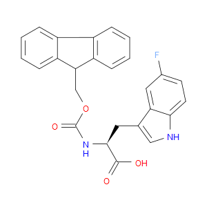 (S)-2-((((9H-FLUOREN-9-YL)METHOXY)CARBONYL)AMINO)-3-(5-FLUORO-1H-INDOL-3-YL)PROPANOIC ACID