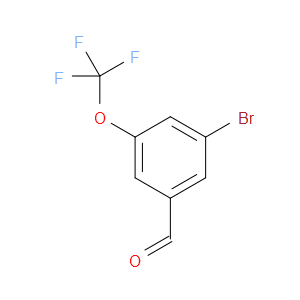 3-BROMO-5-(TRIFLUOROMETHOXY)BENZALDEHYDE - Click Image to Close