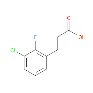 3-(3-CHLORO-2-FLUOROPHENYL)PROPANOIC ACID