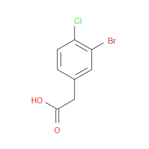 2-(3-BROMO-4-CHLOROPHENYL)ACETIC ACID - Click Image to Close