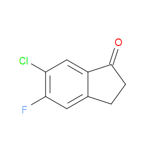 6-CHLORO-5-FLUORO-2,3-DIHYDRO-1H-INDEN-1-ONE - Click Image to Close