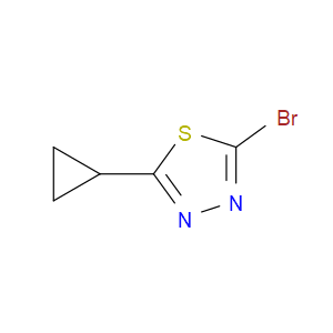 2-BROMO-5-CYCLOPROPYL-1,3,4-THIADIAZOLE - Click Image to Close