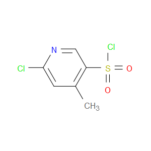 6-CHLORO-4-METHYLPYRIDINE-3-SULFONYL CHLORIDE - Click Image to Close