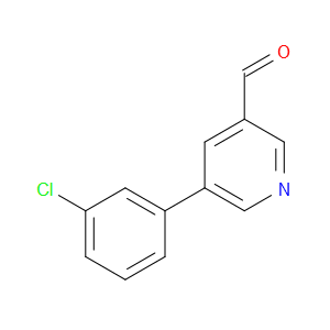 5-(3-CHLOROPHENYL)NICOTINALDEHYDE