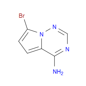 7-BROMOPYRROLO[2,1-F][1,2,4]TRIAZIN-4-AMINE - Click Image to Close