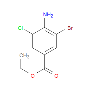 ETHYL 4-AMINO-3-BROMO-5-CHLOROBENZOATE