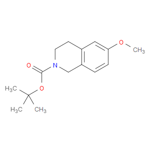 TERT-BUTYL 6-METHOXY-3,4-DIHYDROISOQUINOLINE-2(1H)-CARBOXYLATE - Click Image to Close