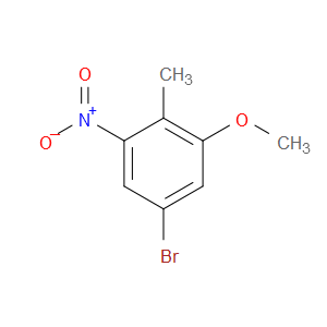 5-BROMO-1-METHOXY-2-METHYL-3-NITROBENZENE