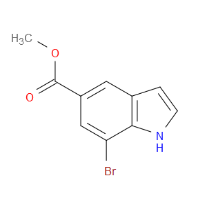 METHYL 7-BROMO-1H-INDOLE-5-CARBOXYLATE - Click Image to Close