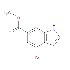 METHYL 4-BROMO-1H-INDOLE-6-CARBOXYLATE