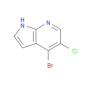 4-BROMO-5-CHLORO-1H-PYRROLO[2,3-B]PYRIDINE