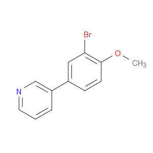 3-(3-BROMO-4-METHOXYPHENYL)PYRIDINE