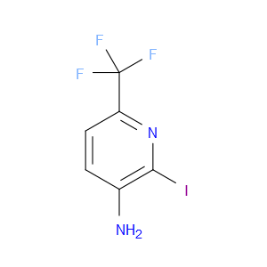 2-IODO-6-(TRIFLUOROMETHYL)PYRIDIN-3-AMINE
