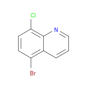 5-BROMO-8-CHLOROQUINOLINE - Click Image to Close