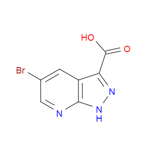 5-BROMO-1H-PYRAZOLO[3,4-B]PYRIDINE-3-CARBOXYLIC ACID - Click Image to Close
