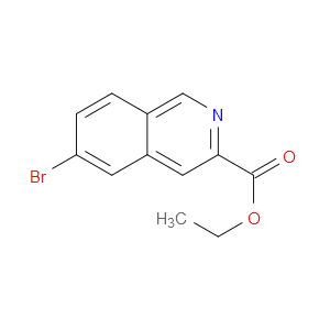 ETHYL 6-BROMOISOQUINOLINE-3-CARBOXYLATE - Click Image to Close