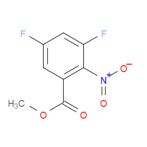 METHYL 3,5-DIFLUORO-2-NITROBENZOATE