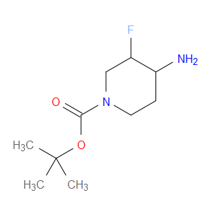 TERT-BUTYL 4-AMINO-3-FLUOROPIPERIDINE-1-CARBOXYLATE - Click Image to Close