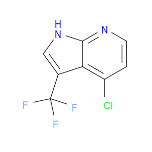 4-CHLORO-3-(TRIFLUOROMETHYL)-1H-PYRROLO[2,3-B]PYRIDINE - Click Image to Close
