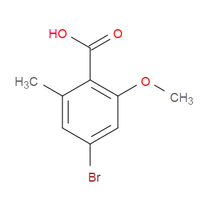 4-BROMO-2-METHOXY-6-METHYLBENZOIC ACID