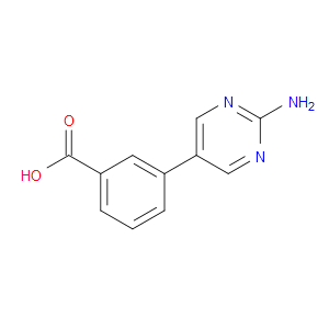 3-(2-AMINOPYRIMIDIN-5-YL)BENZOIC ACID - Click Image to Close