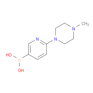 (6-(4-METHYLPIPERAZIN-1-YL)PYRIDIN-3-YL)BORONIC ACID - Click Image to Close