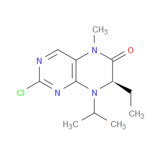 (R)-2-CHLORO-7-ETHYL-8-ISOPROPYL-5-METHYL-7,8-DIHYDROPTERIDIN-6(5H)-ONE
