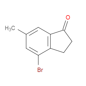 4-BROMO-6-METHYL-2,3-DIHYDRO-1H-INDEN-1-ONE - Click Image to Close