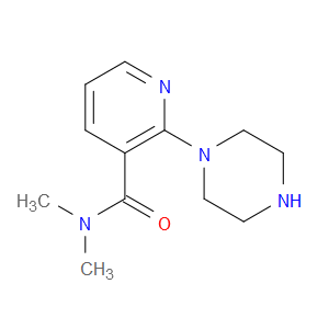 N,N-DIMETHYL-2-(1-PIPERAZINYL)NICOTINAMIDE HYDROCHLORIDE