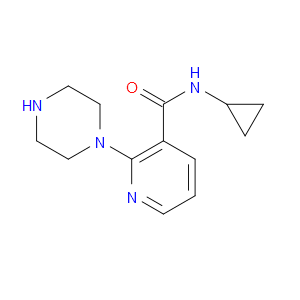 N-CYCLOPROPYL-2-(1-PIPERAZINYL)NICOTINAMIDE HYDROCHLORIDE - Click Image to Close