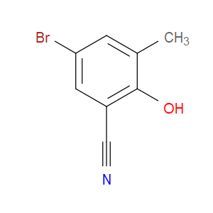 5-BROMO-2-HYDROXY-3-METHYLBENZONITRILE