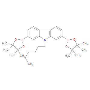 9-HEXYL-2,7-BIS(4,4,5,5-TETRAMETHYL-1,3,2-DIOXABOROLAN-2-YL)-9H-CARBAZOLE