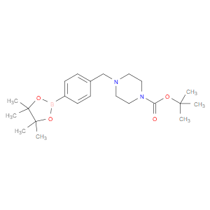 TERT-BUTYL 4-(4-(4,4,5,5-TETRAMETHYL-1,3,2-DIOXABOROLAN-2-YL)BENZYL)PIPERAZINE-1-CARBOXYLATE