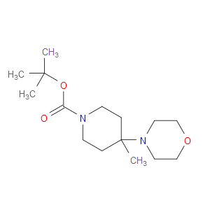 1-BOC-4-METHYL-4-MORPHOLIN-4-YL-PIPERIDINE - Click Image to Close