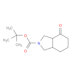 TERT-BUTYL 4-OXOHEXAHYDRO-1H-ISOINDOLE-2(3H)-CARBOXYLATE - Click Image to Close