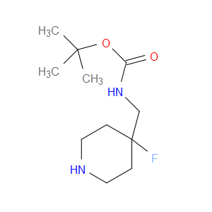 TERT-BUTYL (4-FLUOROPIPERIDIN-4-YL)METHYLCARBAMATE
