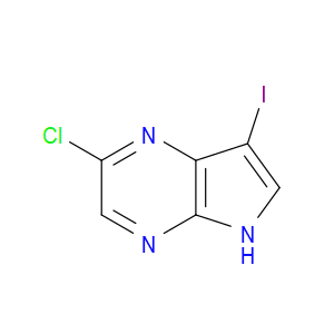 2-CHLORO-7-IODO-5H-PYRROLO[2,3-B]PYRAZINE