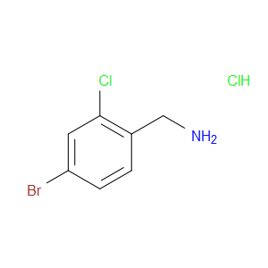 (4-BROMO-2-CHLOROPHENYL)METHANAMINE HYDROCHLORIDE