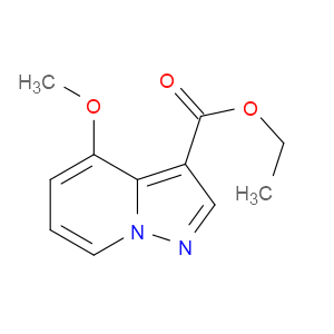 ETHYL 4-METHOXYPYRAZOLO[1,5-A]PYRIDINE-3-CARBOXYLATE
