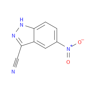 5-NITRO-1H-INDAZOLE-3-CARBONITRILE - Click Image to Close