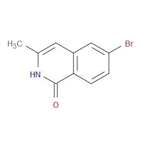 6-BROMO-3-METHYLISOQUINOLIN-1(2H)-ONE