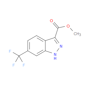 METHYL 6-(TRIFLUOROMETHYL)-1H-INDAZOLE-3-CARBOXYLATE - Click Image to Close