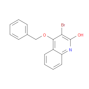 4-(BENZYLOXY)-3-BROMOQUINOLIN-2-OL - Click Image to Close