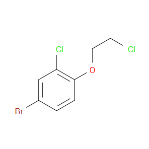 4-BROMO-2-CHLORO-1-(2-CHLOROETHOXY)BENZENE