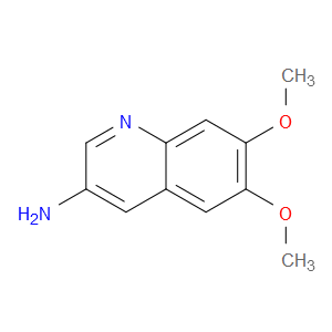 6,7-DIMETHOXYQUINOLIN-3-AMINE