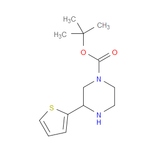TERT-BUTYL 3-(THIOPHEN-2-YL)PIPERAZINE-1-CARBOXYLATE - Click Image to Close