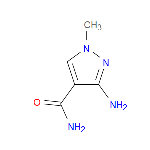 3-AMINO-1-METHYL-1H-PYRAZOLE-4-CARBOXAMIDE - Click Image to Close